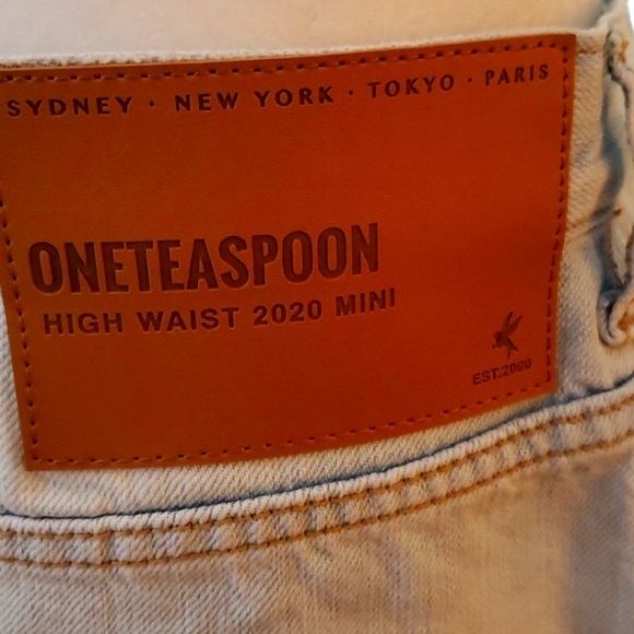 Oneteaspoon High Waist Mini Skirt - Picture 6 of 6